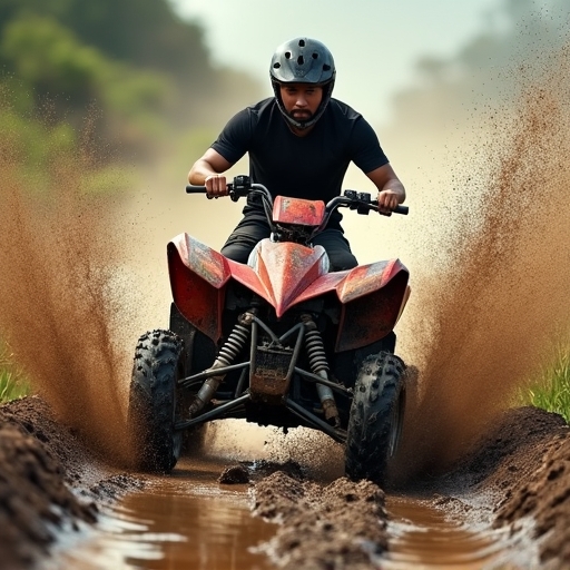 วิธีกุมบังเหียน ATV: เทคนิคถ่ายเทน้ำหนักขั้นเทพ ที่ช่วยให้คุณรอดทุกหลุมบ่อการจัดระเบียบร่างกายเมื่อขับขี่ ATV บนเส้นทางออฟโรด [cite: 1]