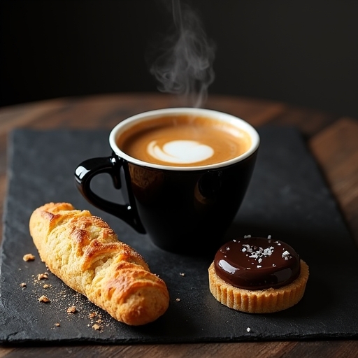 จับคู่รสชาติ (Food Pairing): ขนมแบบไหนกินกับกาแฟดำแล้วดึงรสชาติออกมาได้มากที่สุด?ศิลปะการจับคู่เครื่องดื่มและเบเกอรี่เพื่อยกระดับประสบการณ์ในคาเฟ่ [cite: 1]